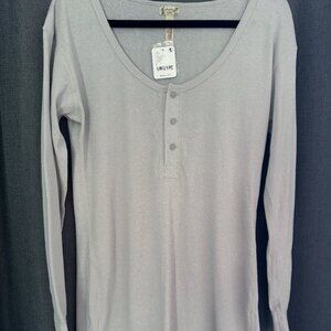 Free People Weekend Vibe Pullover Nightshirt NWT